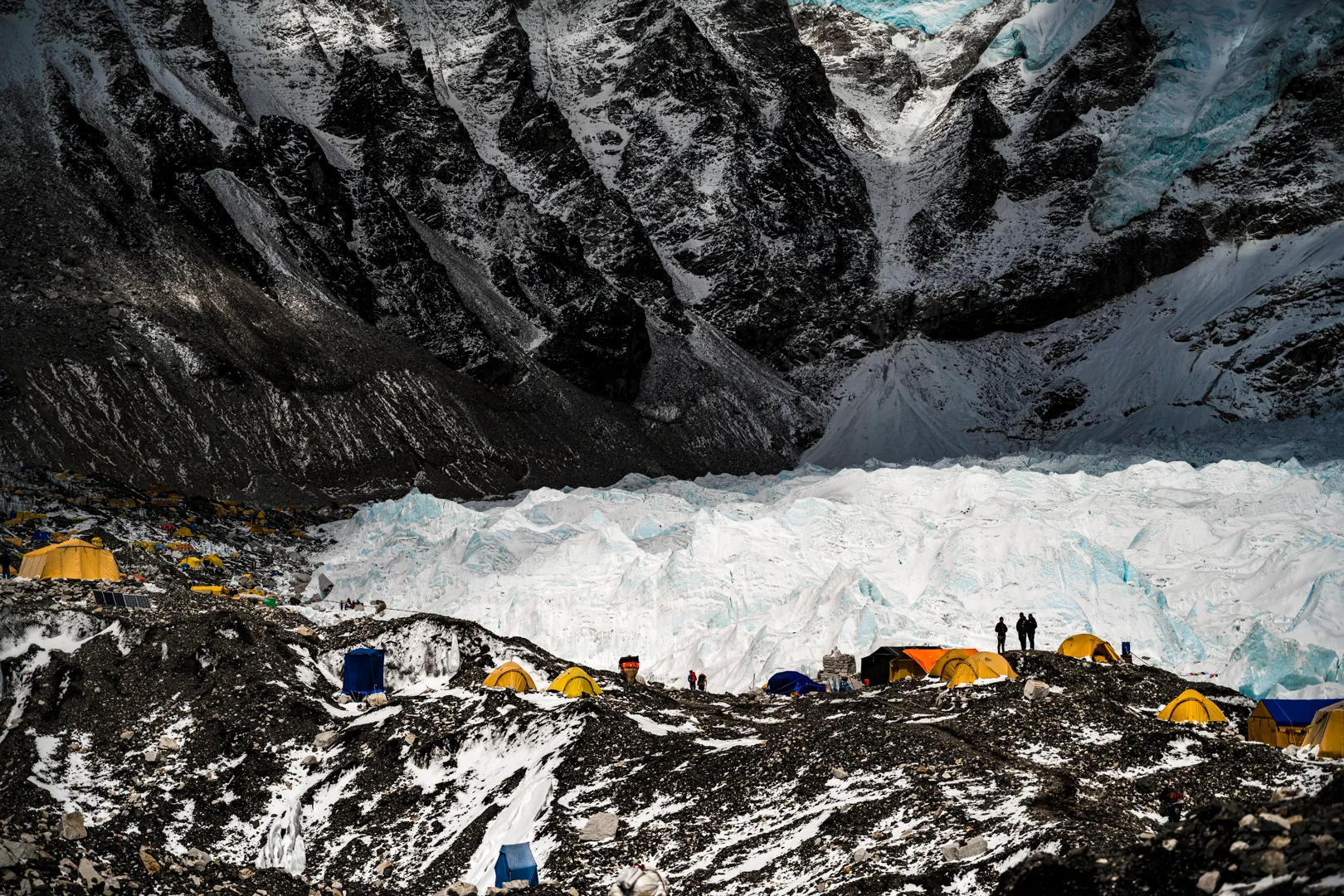 360-degree camera rig at Mount Everest Base Camp