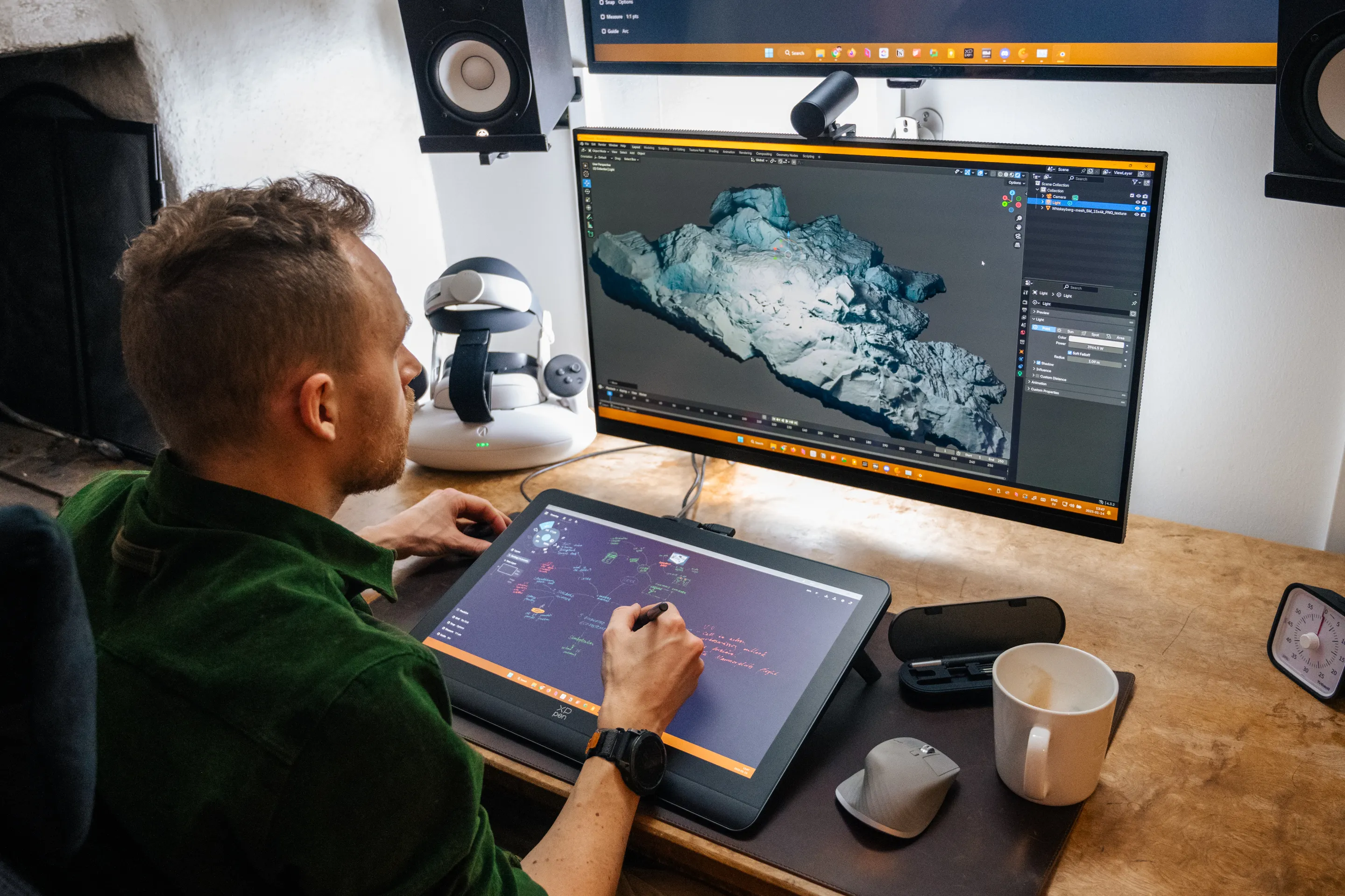3D-artist 3D Gaussian isberg