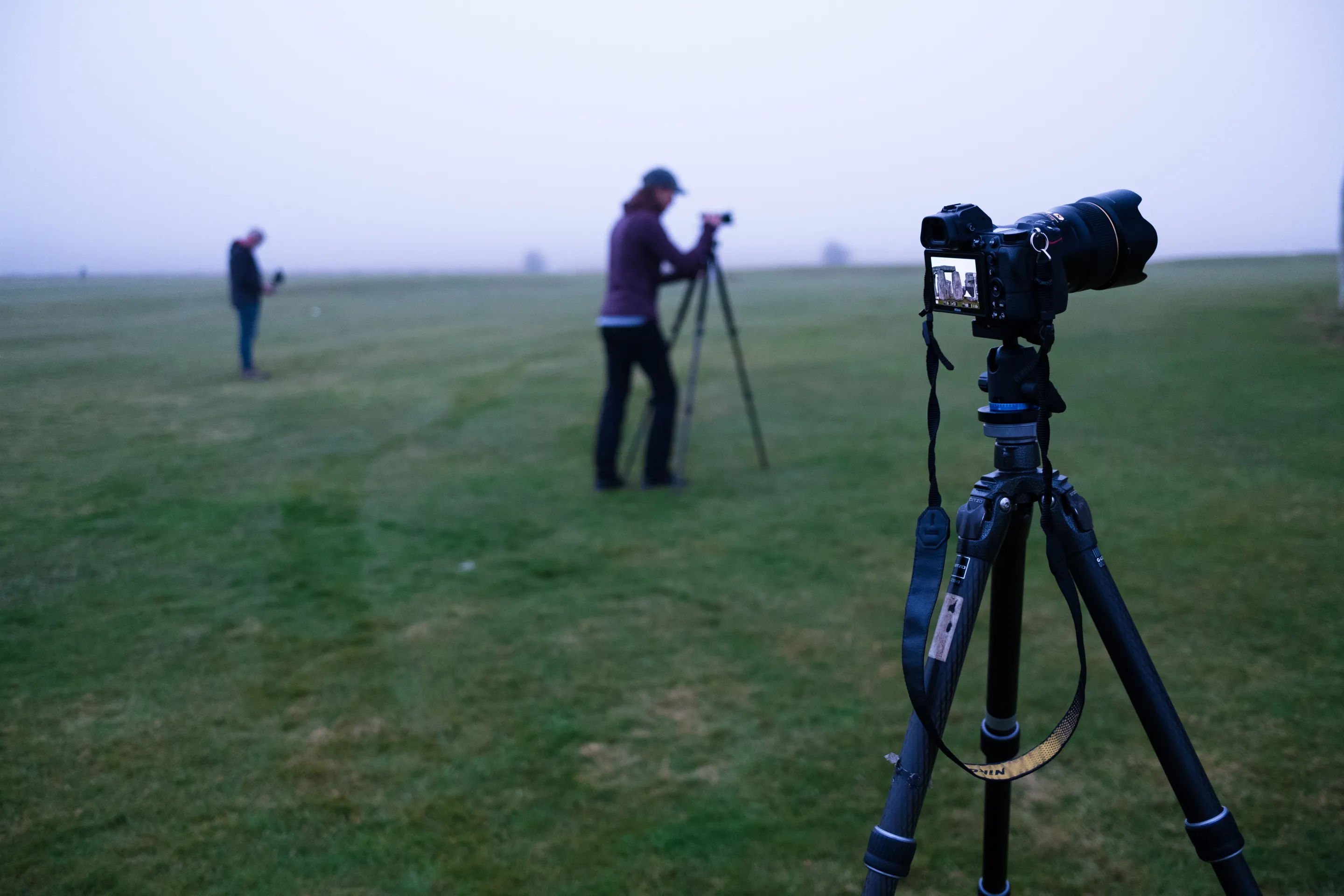 Camera equipment positioned for photogrammetry capture