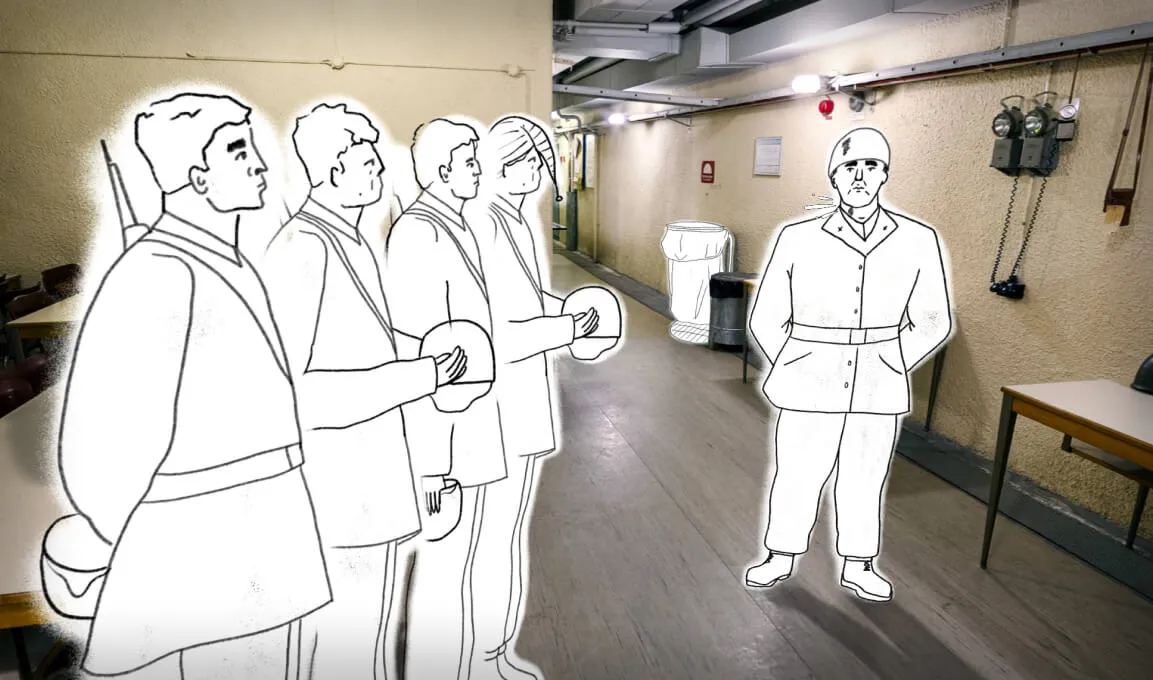 By combining 360 footage, illustrations, sound design and research alongside experts in the field, we bring Fort Victoria to life to give an insight into what it was like to be stationed there during the Cold War, in an interactive gamified experience for desktop and VR.

