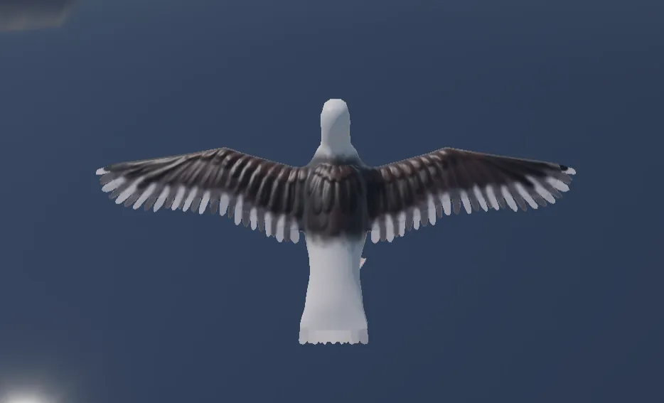 Arctic wildlife and ecosystem rendered in VR