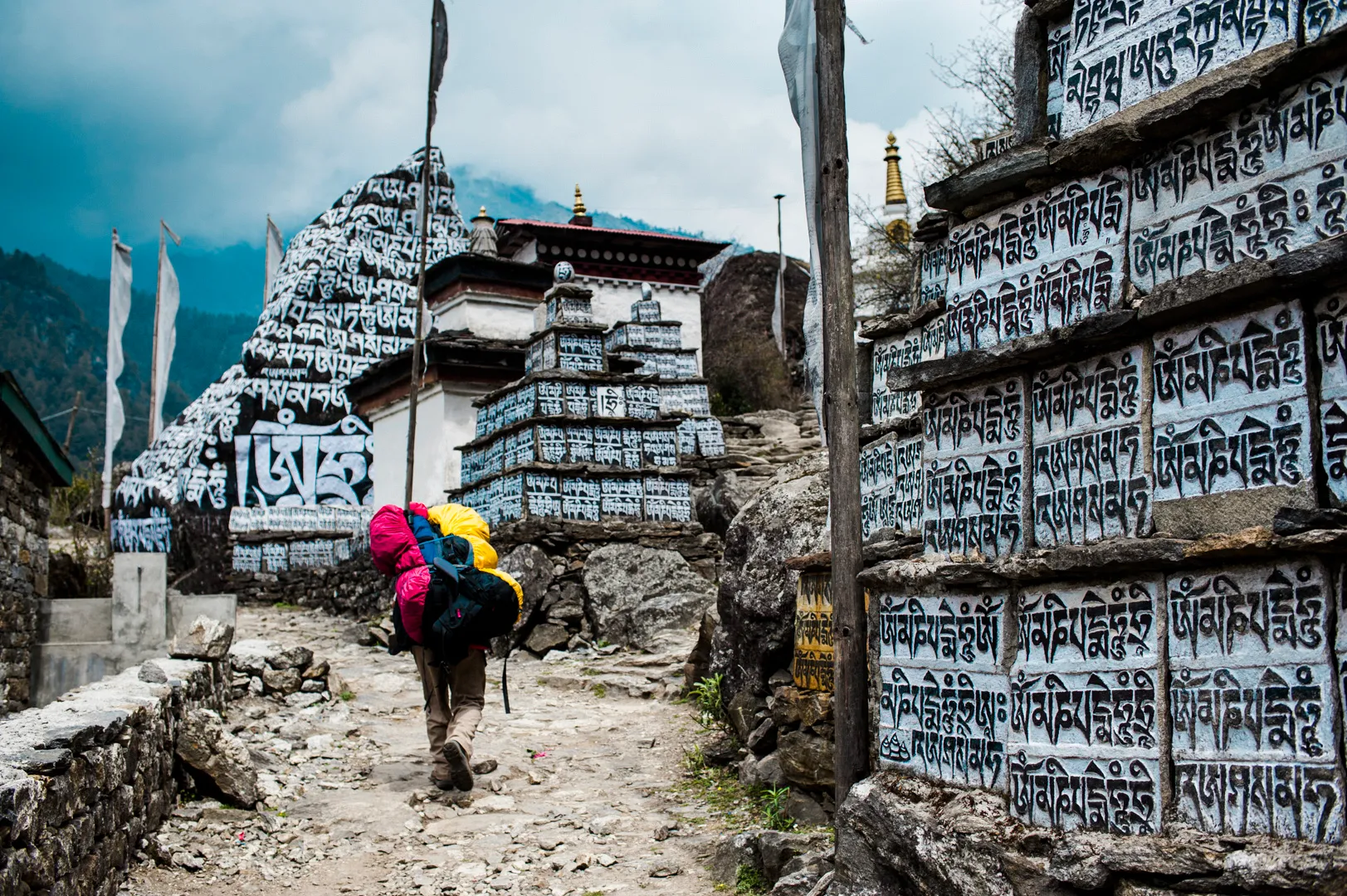 Visitors engaging with the VR experience at Sagarmatha Next